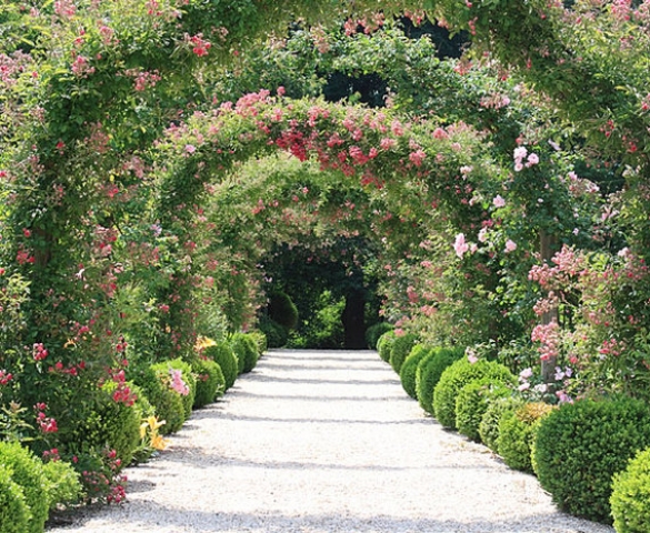Металлические садовые арки и шпалеры для цветов  в Лобне