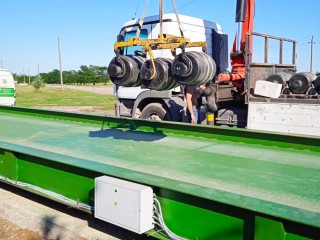 Автомобильные весы АСП 100 тонн 24 метра на поверхности в Белгороде