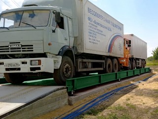 Автомобильные весы АСП 60 тонн 20 метров на поверхности в Белгороде
