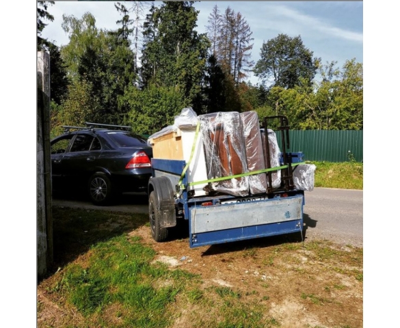 Перевозка легковым прицепом  в Рузе